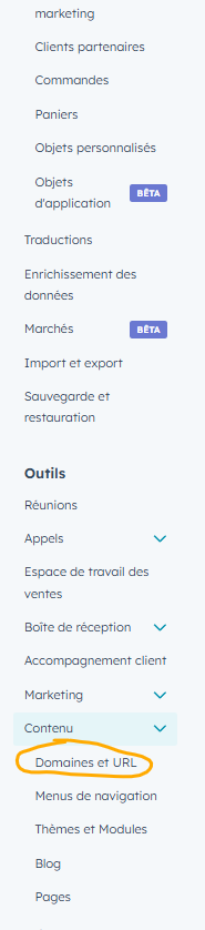 code de suivi Hubspot